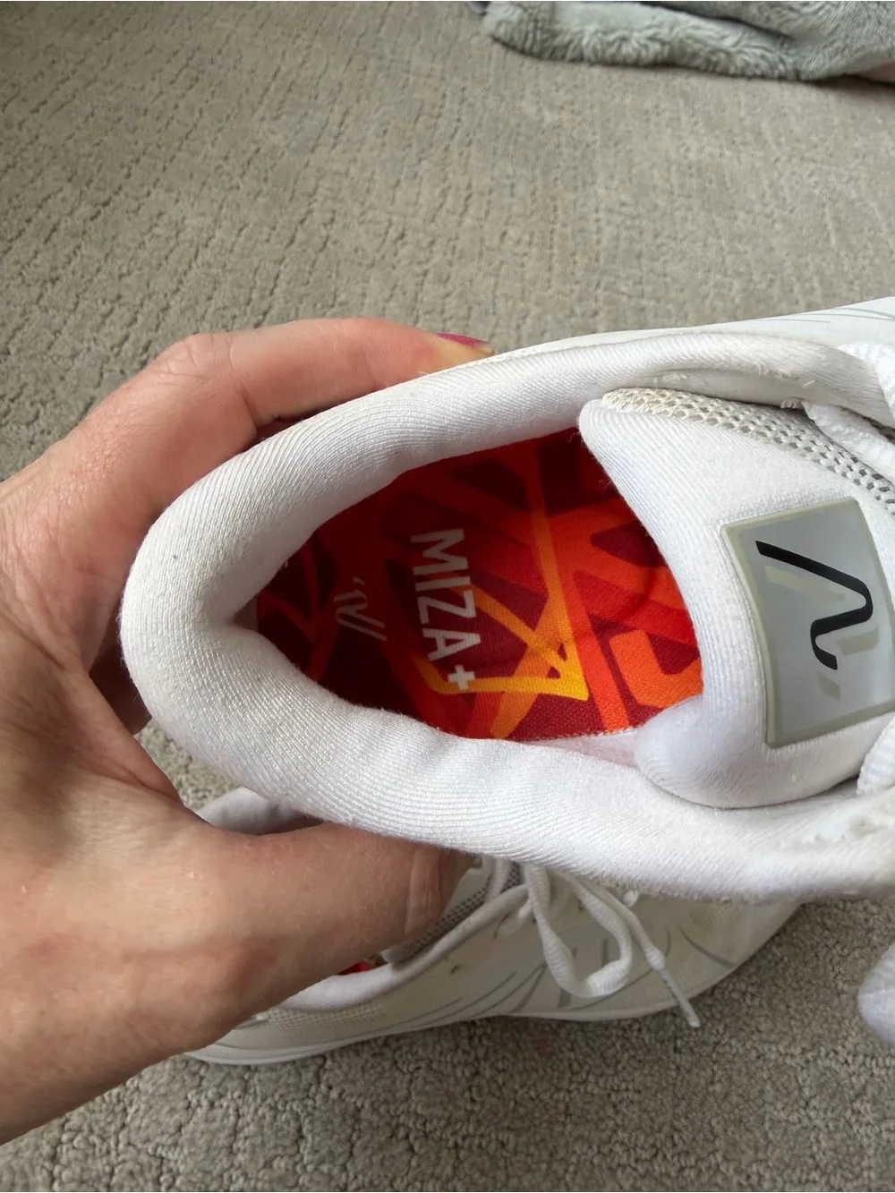 Varsity Miza+ White Cheer Shoes Size 8